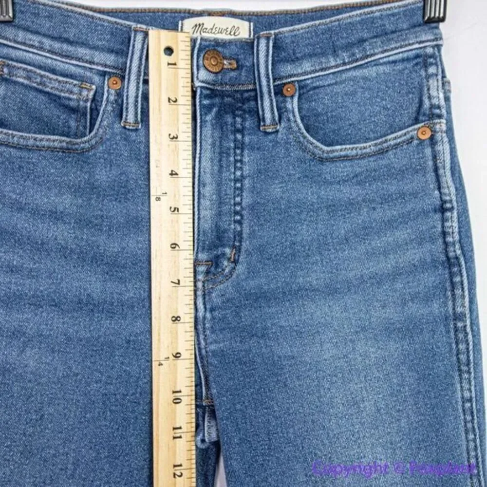 NEW Madewell Stovepipe Jeans in Leaside Wash,‎ 25